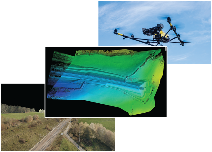 Exemples de photogrammètrie par drone