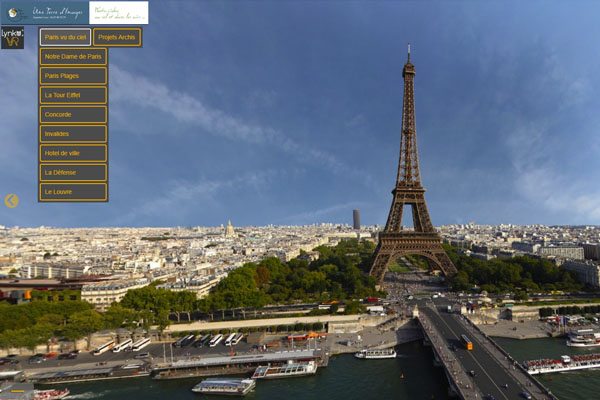 Visite Virtuelle de Paris